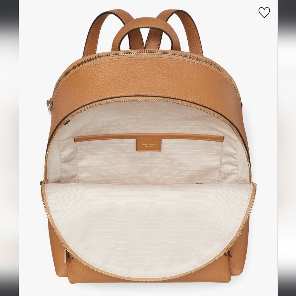 Kate Spade Hudson Large Backpack, Bungalow Brown - Picture 3 of 11